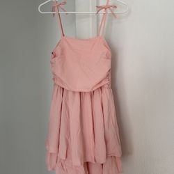Girls Pink Dress Size 14 New