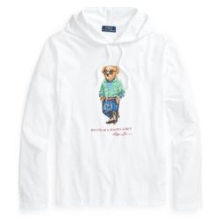 Ralph Lauren Polo Bear Jersey Hooded T-Shirt, available sizes XL and XXL, NWT 