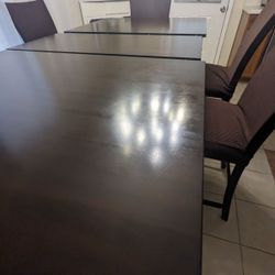 Bar Height Dinning Table With 9 Chairs 