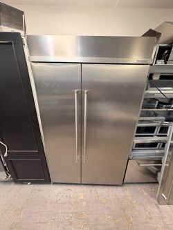 Kitchenaid Refrigerator 48"inch Side By Side Stainless Steel