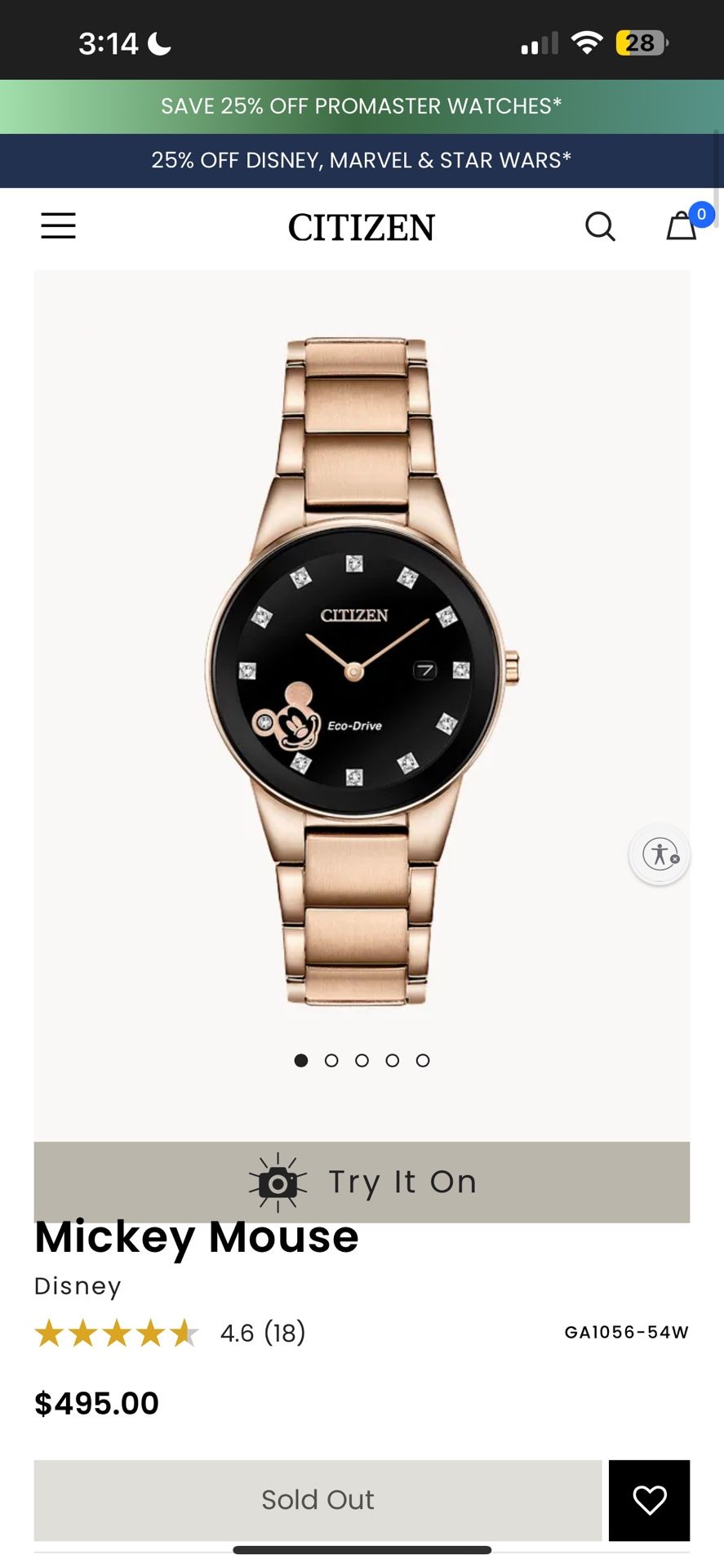 Mickey Mouse Watch