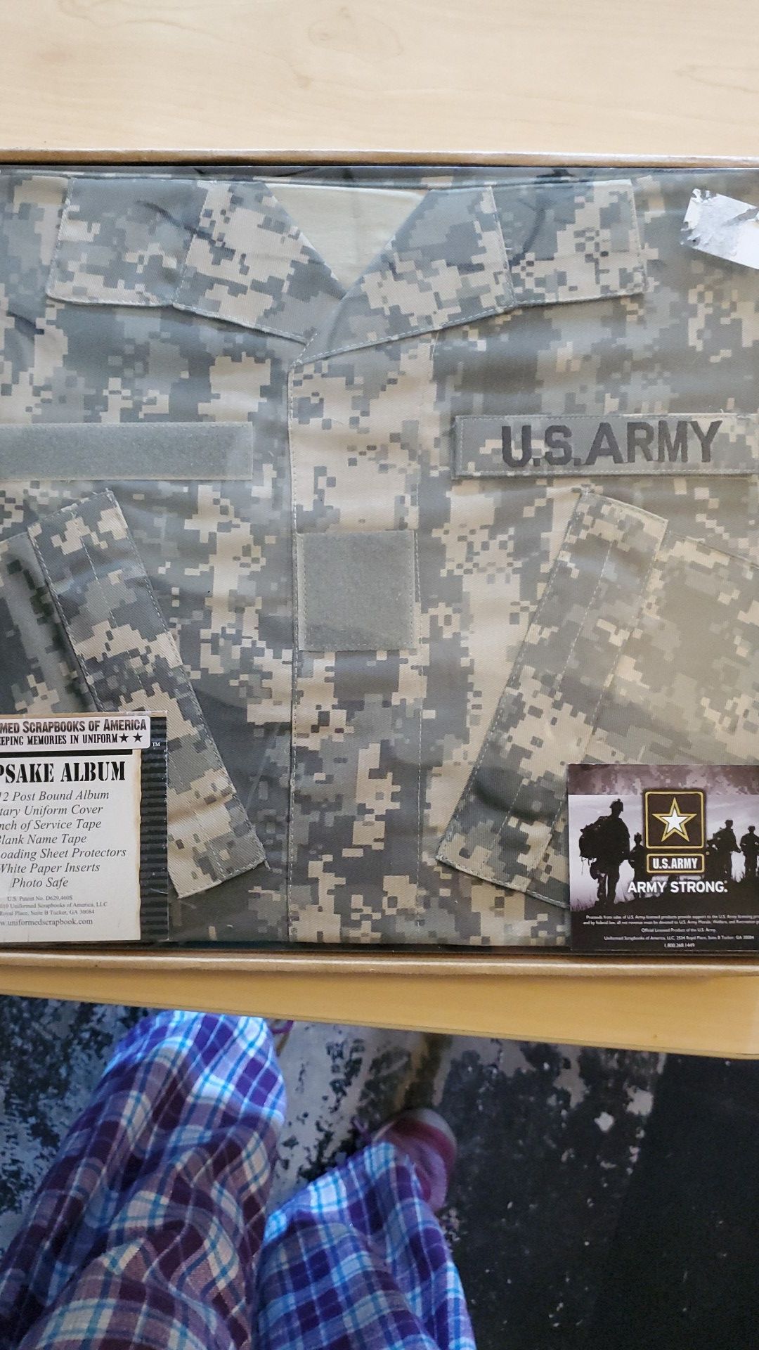 Army keepsake photo album