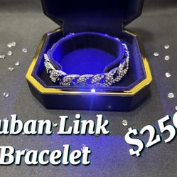 VVS Cuban Link Chain, Bracelet and Watch