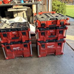 Milwaukee Pack Out Sets. 