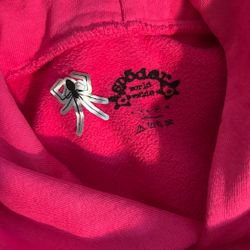 Pink Sp5der hoodie