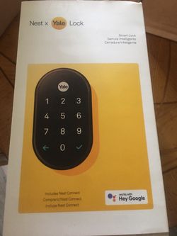 Nest yale X Door Lock