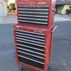 Craftsman Tool Box 59”H 26.5”W 18”D For Sale