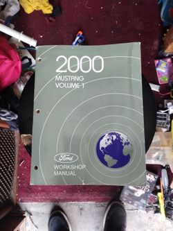 2000 Ford Mustang Factory Workshop manuals -Volumes 1&2 set