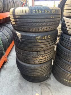 20” tires 255/50/20 with free installation $65 each