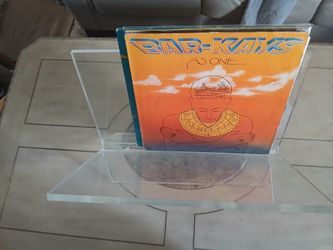 Mid century modern Lucite records/ magazine holder