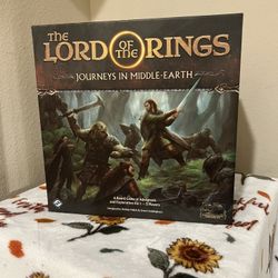 Lord Of The Rings Journeys In Middle Earth Board Game