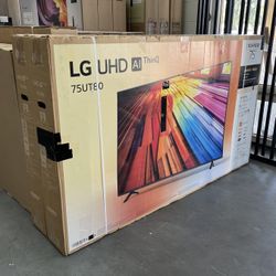 LG 75” UT8000 4K HDR SMART TV