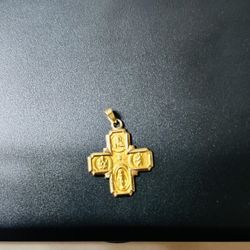 14k Religious Cross 