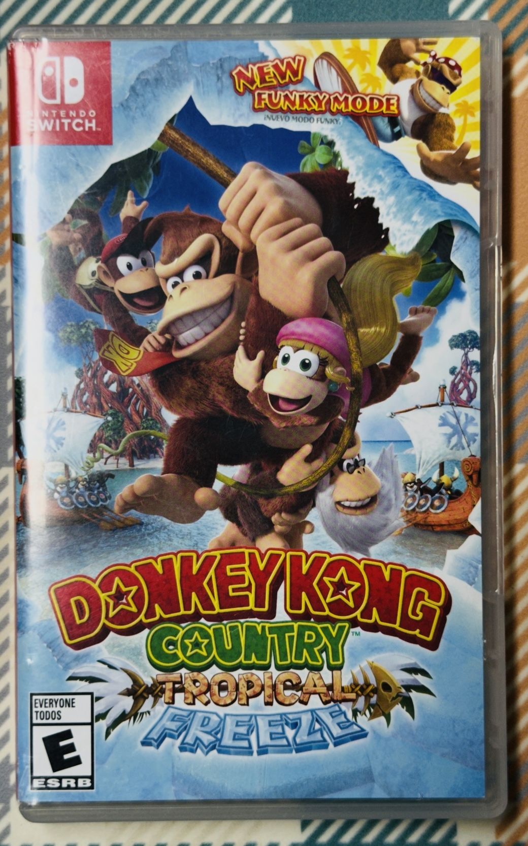 Donkey Kong Country: Tropical Freeze (Nintendo Switch, 2018) Complete Tested X6