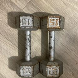 15 Pound Dumbbells 