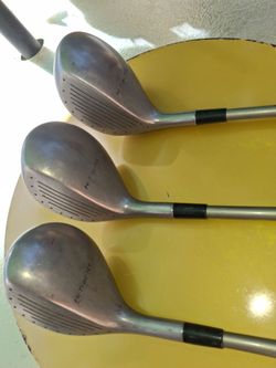 DIAWA HighTrac-TCS METAL WOODS WITH GRAPHITE SHAFTS