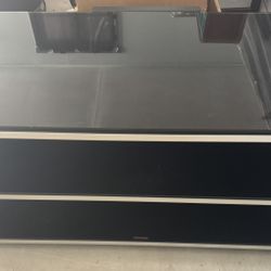 Glass TV Stand