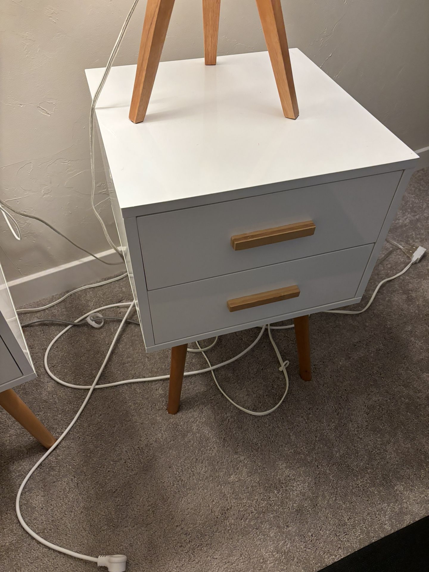 Nightstand With Two Drawers