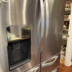 Whirlpool 5-Door French Door Fridge – Works, Needs Freezer Repair