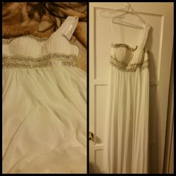 White dress
