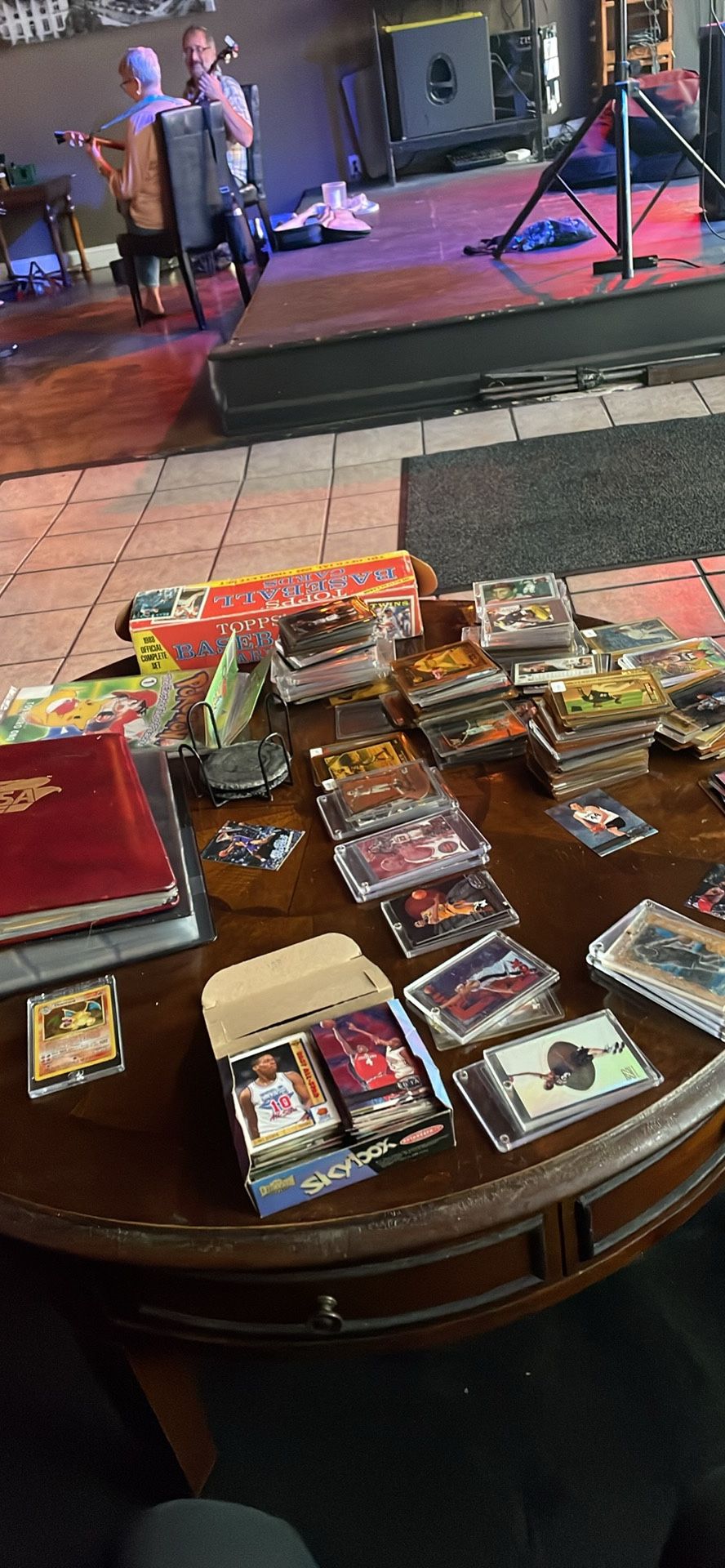 Sports Cards And Pokémon Card Collections 