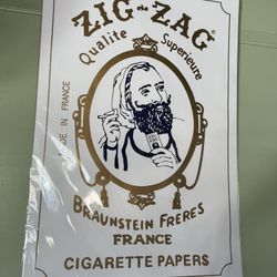 Zig Zag Cigarette Papers Advertisement Poster Poster Poster Print, 24x36