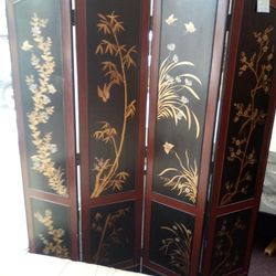 Asian Style Divider Wood