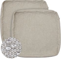 Set 5 Replacement Outdoor Cushion Covers 24x22x4 inch, Patio Seat Cushion (Seat / Back Seat Cushion)