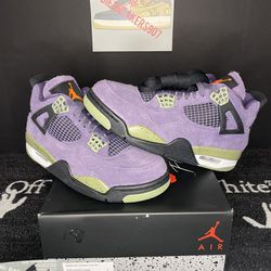Jordan 4 Retro Canyon Purple  Size 9W / 7.5M