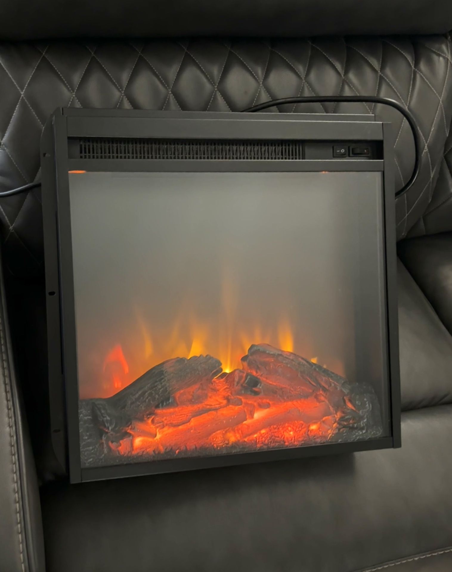 18” Electric Fireplace Insert
