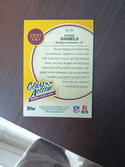 Rare Jayden Daniels card