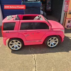 BARBIE POWERWHEEL CADILLAC ESCALADE