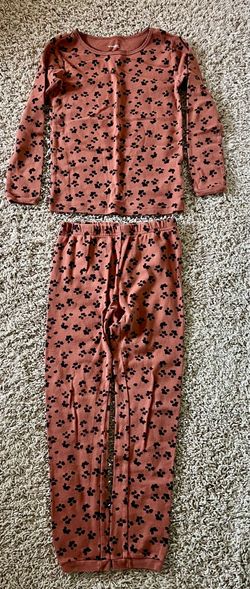 Girls Pajama set Brown & Black