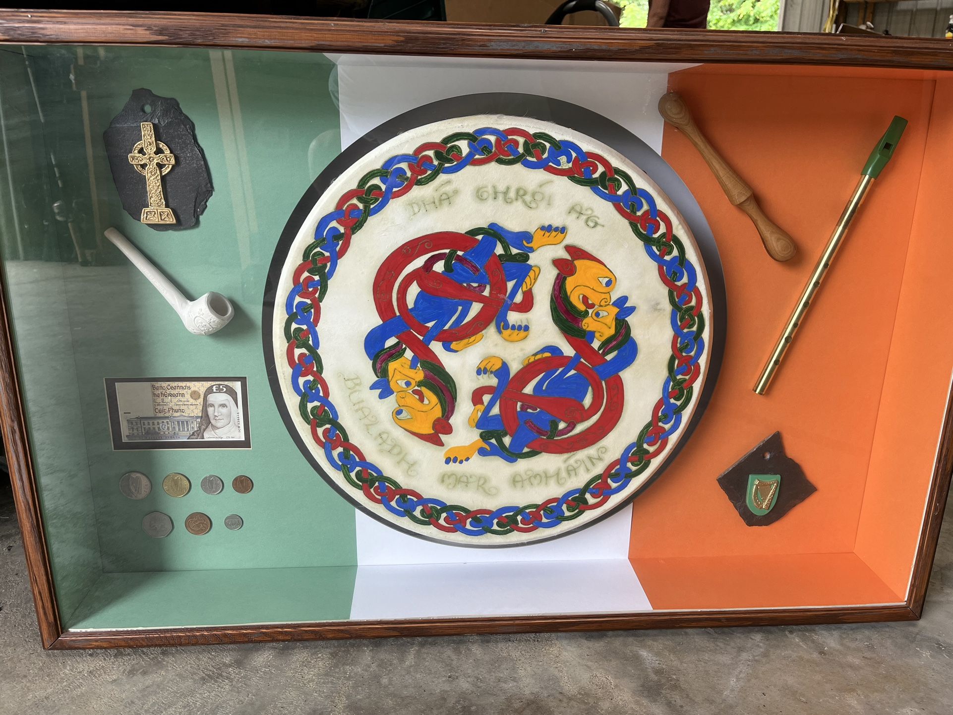Irish Cultural Heritage Shadow Box