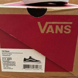 Vans - Old School Kids Size 11