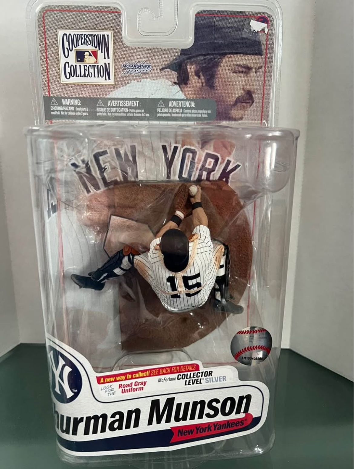 McFarlane Thurman Munson NY Yankees MLB Cooperstown Series 7 2010!