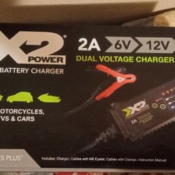 6/12V 2amp Battery Charger 