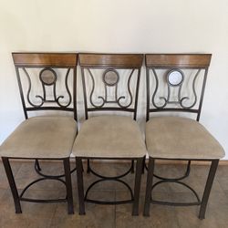 Set of 3 Barstools 
