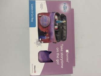 Tonies Listen & Play Bag - Secure Protection for your Toniebox, Headphones, Charging Station, and 6 Characters - Disney Frozen