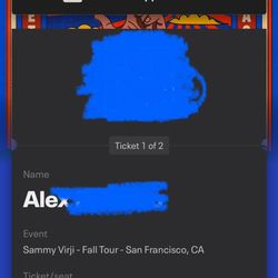 Sammy Virji - Cow Palace in SF - 12/7