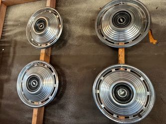 1963 ORIGINAL IMPALA HUBCAPS
