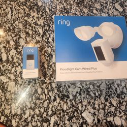 Ring Doorbell And Camera With Light 