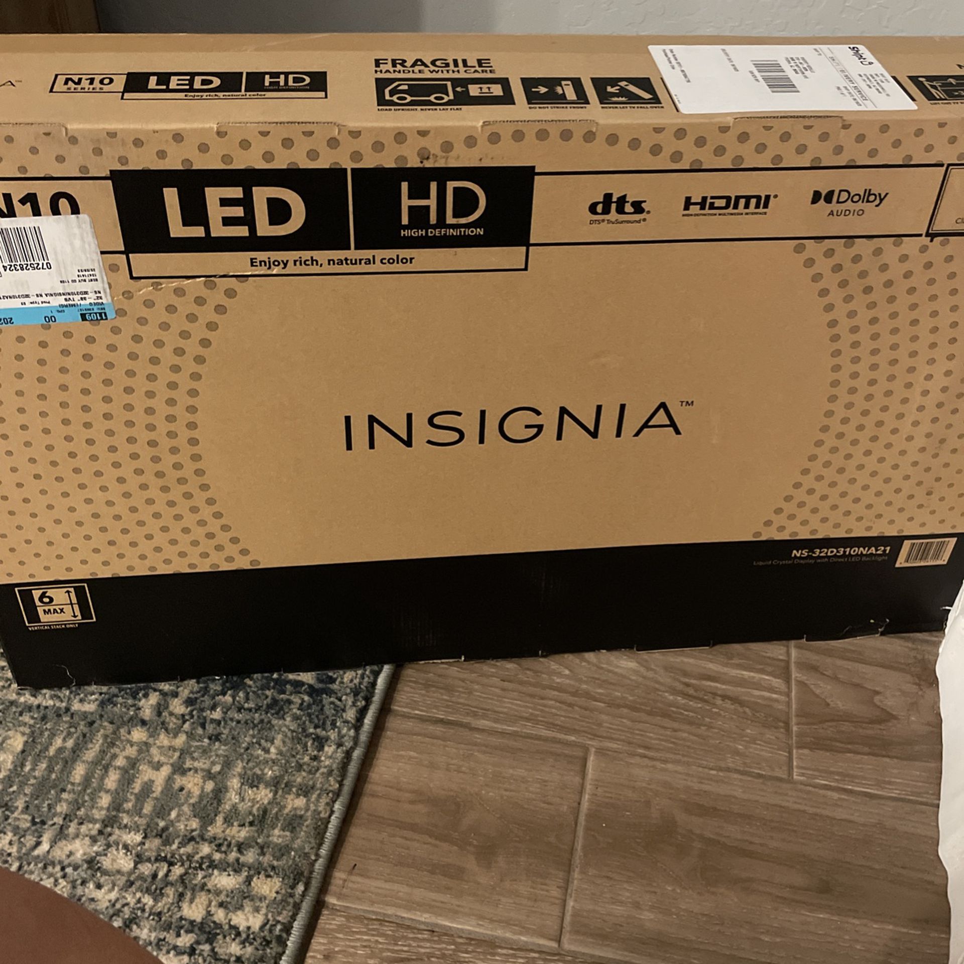 Insignia LED HD Tv 