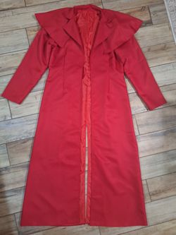 Hellsing Alucard Cosplay Tailcoat Overcoat Size Large. Renaissance Medieval Gothic Victorian Cosplay
