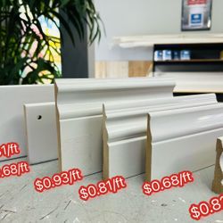Baseboards 16ft Long Mdf Primed Delivery Available Moldura