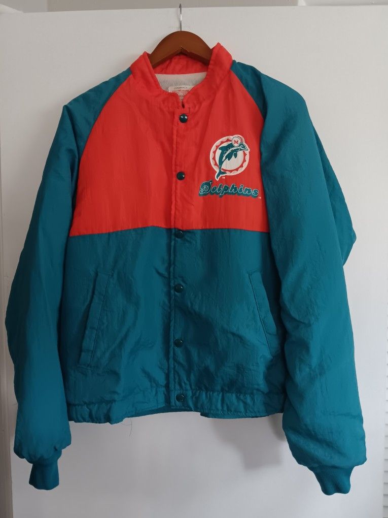 Vintage Miami Dolphins Jacket Size Medium
