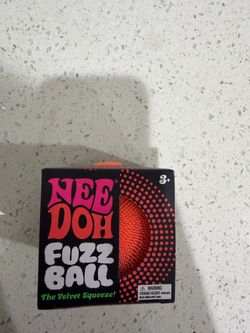 Nee Doh Fuzz Ball Squeeze Toy
