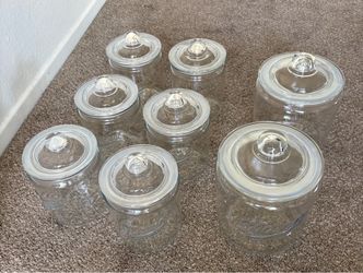 Glass jars