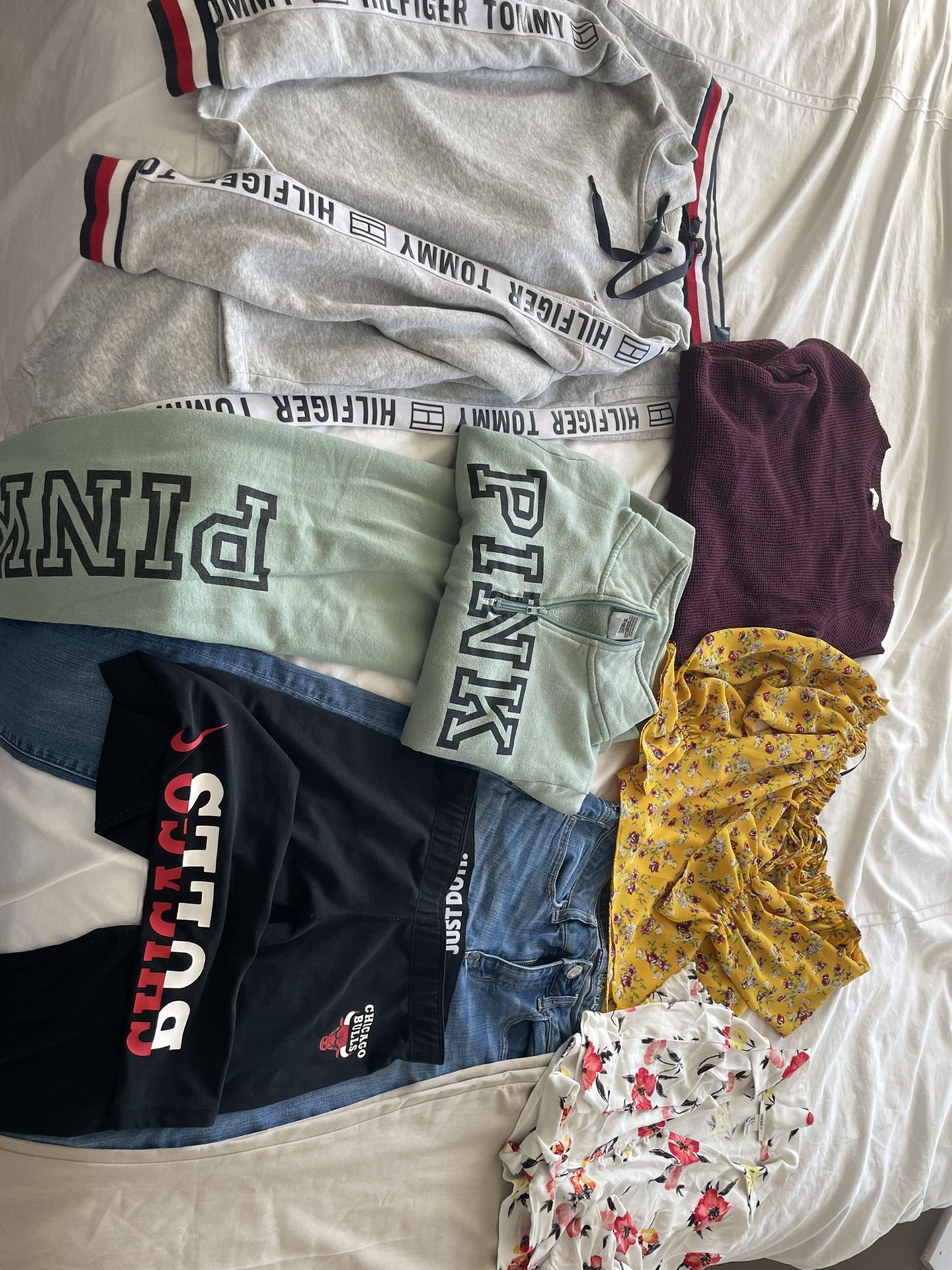 Women’s Clothes- PINK, Tommy Hilfiger, NIKE, American Eagle, Forever 21,