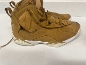 Nike Air Jordan True Flight Wheat Sport Shoes 342964-725 Men's Size 12